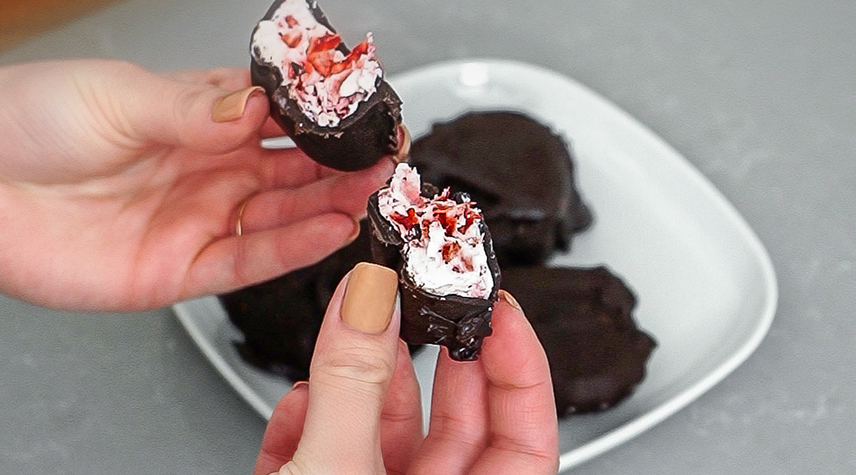 HapHug Chocolate - Strawberry Bites Recipe